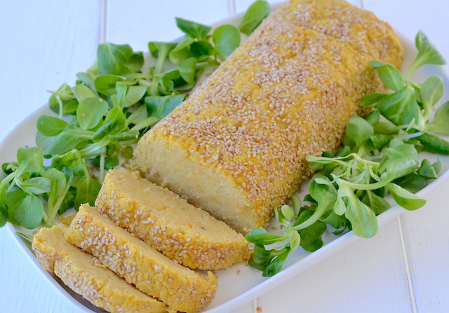 polpettone di ceci e patate