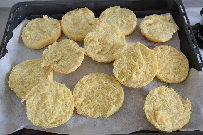 seconda cottura delle friselle