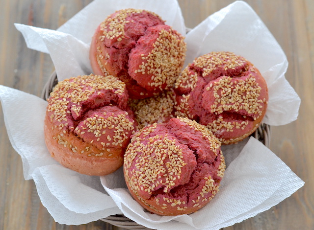 muffin alla barbabietola soffici