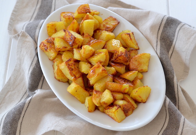 patate al forno servite