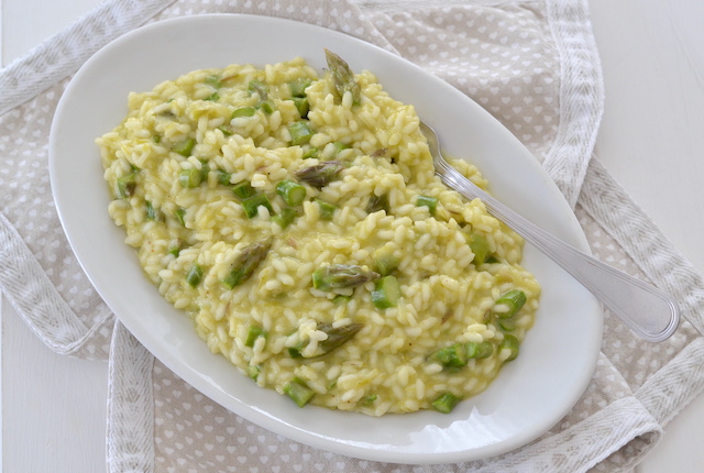 risotto agli asparagi cremoso