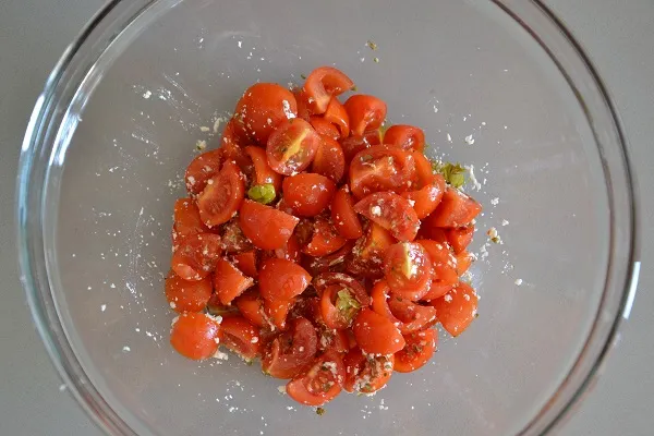 condimento per orecchiette alla crudaiola